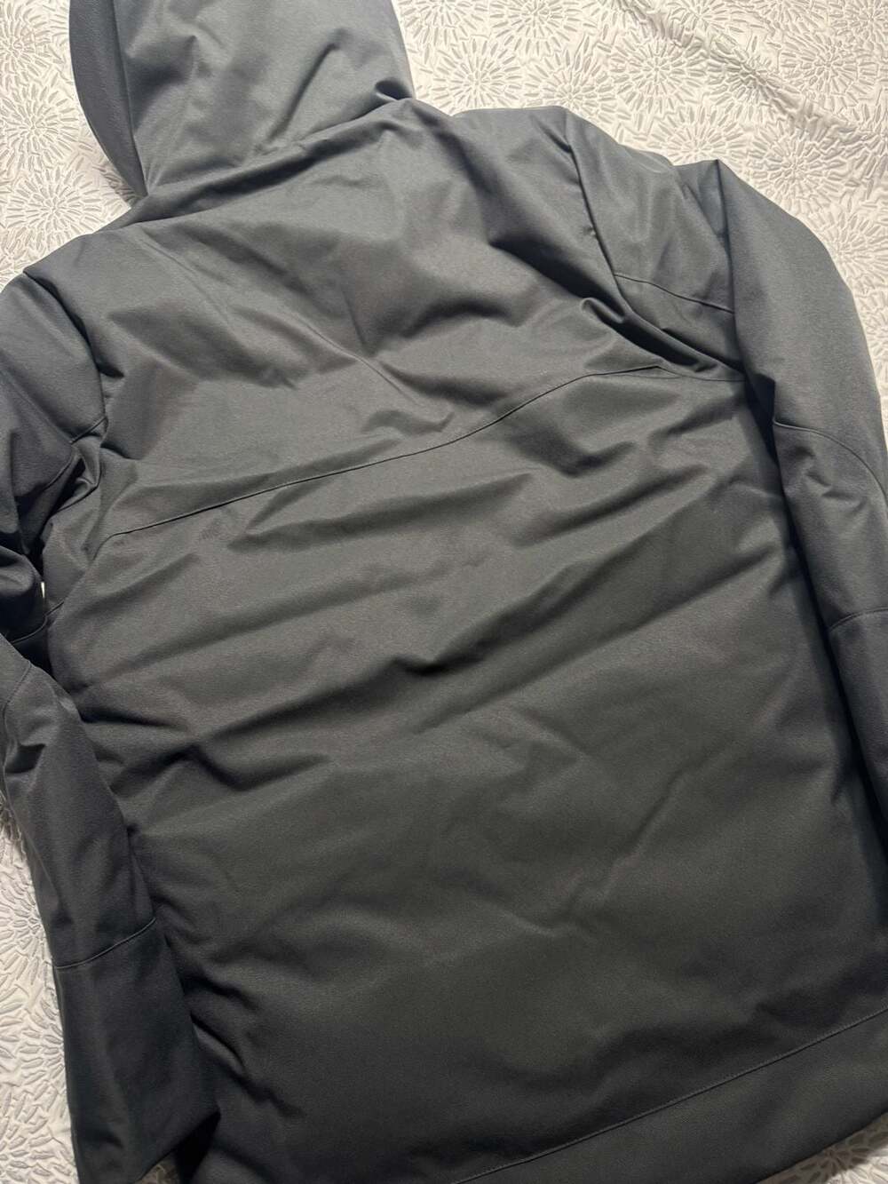 Nike 550 Duck Down Parka Football NFL Issued Jacket Grey Mens S DJ6526-060 - Picture 10 of 10